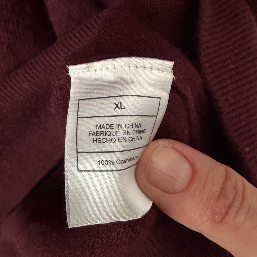 Quince 100% Cashmere Turtleneck Sweater - Picture 6 of 6